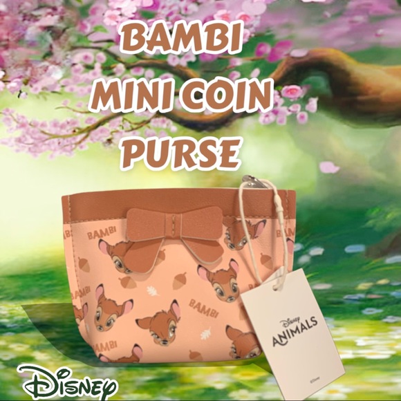 Miniso Life Bags Disney Bambi Miniso Life Coin Purse 4 New Poshmark